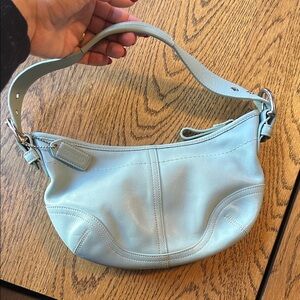 Vintage Coach Leather mini SoHo bag